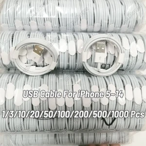 USB Charger Cable Cord For Apple iPhone 6 7 8 X XR 11 12 13 14 Pro Max Wholesale - Picture 1 of 10