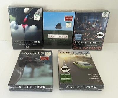 Six Feet Under Complete Series 1-5 DVD Boxed Sets Region 1 New Sealed - Image 1 of 4