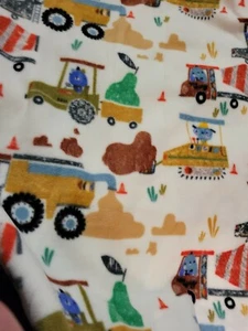 LKW Spielzeug 45x60 große Kinder Fleece personalisierte Decke - Bild 1 von 2