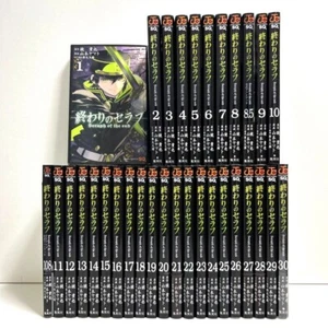 Juego Completo Seraph Of The End Vol.1-30 Manga Owari Sin Seraph Japonés Usado - Imagen 1 de 1