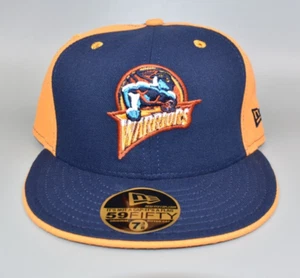 Golden State Warriors Vintage New Era 59FIFTY Fitted Cap Hat - Size: 7 3/8 - Picture 1 of 4
