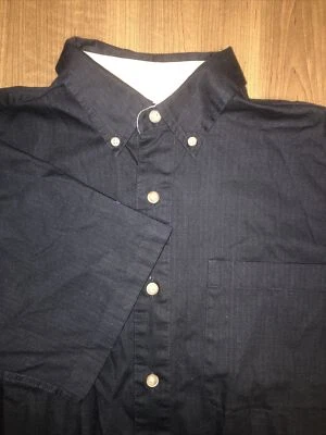 Мужская рубашка плато с коротким рукавом на пуговицах Mossy Oak бренд размер средний черный - Изображение 1 из 4