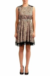 Just Cavalli Women's Multi-Color Patterned Sleeveless  Sheath Dress US S IT 40 - Picture 1 of 5