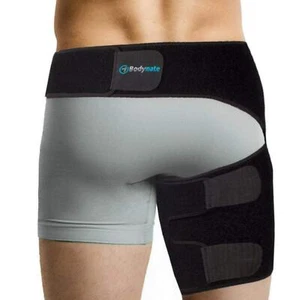 BODYMATE Hip Brace for Sciatica Pain Relief | SI Belt/Sacroiliac Belt | Black- M - Picture 1 of 7