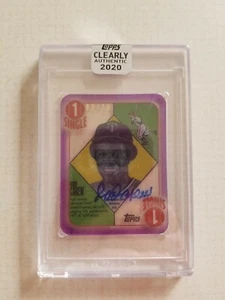 2020 Topps Clearly Authentic Baseball- ROD CAREW-TWINS Card, Auto, #2/10, Sealed - Picture 1 of 4