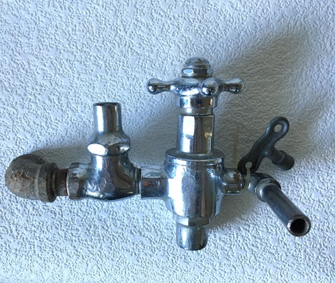 Vintage HAWS Berkeley California Water Faucet Drinking Fountain Parts Cover
