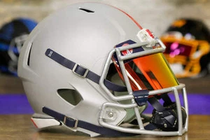 Casco de exhibición de velocidad Riddell de los New York Giants - Edición GG - Imagen 1 de 8