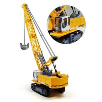Excavator# Crane 1:87# Diecast Construction Vehicle Toys Engineering Model Gift - Image 1 of 4