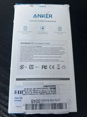 Anker PowerExpand+ USB C to DisplayPort Adapter 4K@60Hz for Home for MAC/XPS 15 - Image 1 of 4
