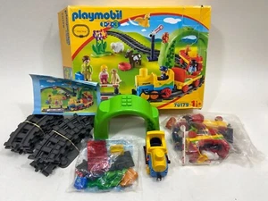Playmobil 1.2.3 My First Train Set 36 Pcs Model 70179 - Picture 1 of 11