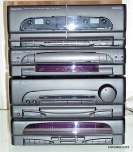 Kenwood System. Stereo Cassette CD Turner X-A3L + Stereo Integrated Amplifier A-A3 - Picture 1 of 18