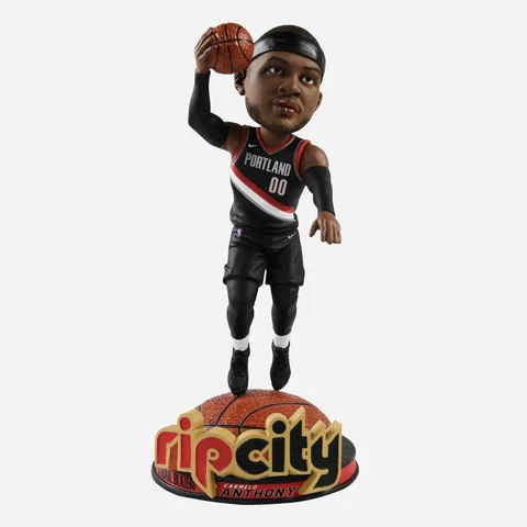 Carmelo Anthony Portland Trail Blazers Rip City Bobblehead NBA Cover