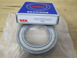 6010ZZ NSK Deep Groove Ball Bearing 50x80x16mm - Picture 1 of 1