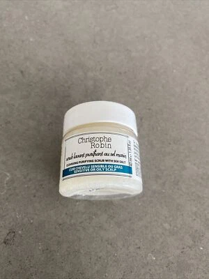 Exfoliante purificador limpiador con sal marina Christophe Robin 40 ml tamaño de viaje | NUEVO Foto 1 de 4