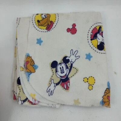 Manta Bebé Mickey y Pluto Vintage Disney 27" x 27" - Envío Gratis Foto 1 de 3