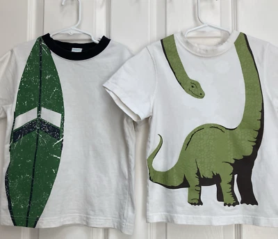 Dinosaurio Gymboree vintage 2008/2011 + camiseta de tabla de surf + pantalones cortos - talla 5 años Foto 1 de 3
