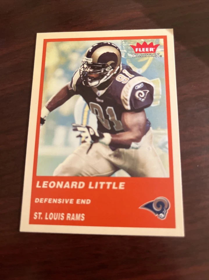 2004 Fleer Tradition Leonard Little #260 St Louis Rams - Image 1 of 1