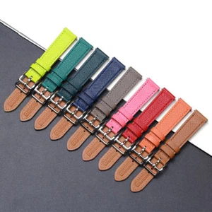 16/20mm Calfskin Leather Watch Band Strap For Hermes Heure H HH1.210 501 - Picture 1 of 25