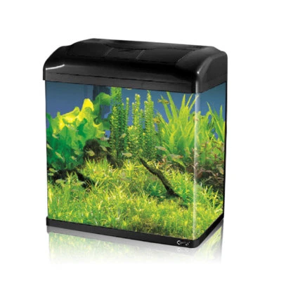 10% Rabatt 7,4L/18L/30L/56L Aquarium Fisch Glas Tank Frischwasser LED Lichtfilter  - Bild 1 von 4