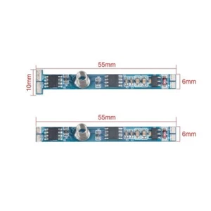 Mini Interruttore Led Dimmer Touch Slim Tagliabile Per Profilo Alluminio da 6mm - Foto 1 di 3