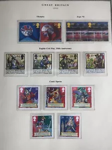 Great Britain Scott# 1451 // 1501 1992 MNH Scott=$32 - Picture 1 of 3