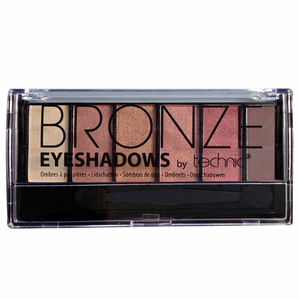 Technic Bronze Eyeshadow Palette - 6 Pigmented, Bronze Shades / 7.2g - Image 1 of 1