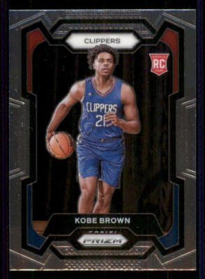 2023-24 Panini Prizm #144 Kobe Brown RC - Image 1 of 2