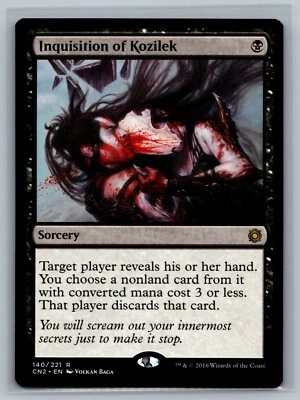 Magic MTG Conspiracy: Take the Crown Inquisition of Kozilek #140/221 TCG CCG - Image 1 of 2