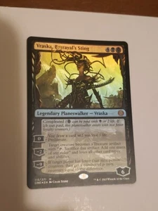 1x MTG Vraska, Betrayal's Sting Phyrexia: All Will Be One Foil 115 NM x1 - Picture 1 of 1