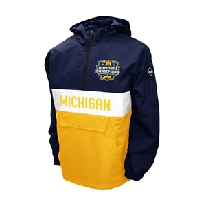 Michigan Wolverines 2023 National Champions Anorak Jacket- Now in Stock - Picture 1 of 2