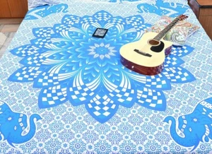 Indian Mandala Tapestry Hippie Home Decor Wall Hanging Boho Throw Art Decorative - Picture 1 of 10
