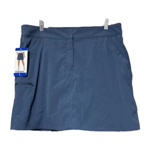 Skort tecnico 32 gradi cool donna blu indaco tasche laterali elastico taglia large nuovo - Foto 1 di 8