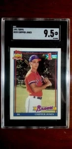 1991 Topps - #333 Chipper Jones (RC) - Picture 1 of 2