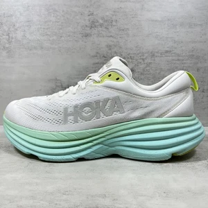 Hoka One One Bondi 8 Running Shoes - Women's Size 11 - White lot - Picture 1 of 10