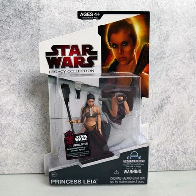 RARO Star Wars Legacy Collection PRINCESA LEIA ESCLAVA LEIA 2009 Hasbro BD17 ¡SIN USAR, EN CAJA! Foto 1 de 2