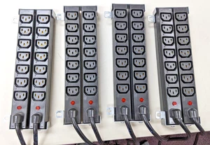 Lot of 4 HP Dual Mounted Modular PDU Extension Bars 411273‑002 - Used - Picture 1 of 4