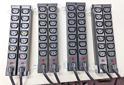 Lot of 4 HP Dual Mounted Modular PDU Extension Bars 411273‑002 - Used - Image 1 of 4