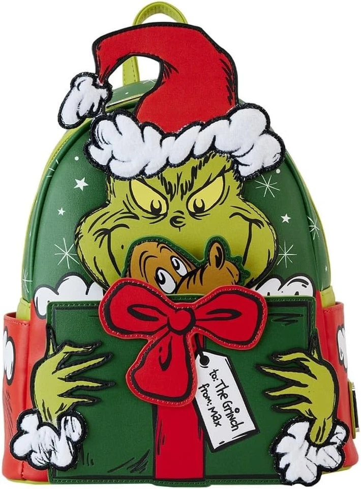 Loungefly Dr. Seuss' How the Grinch Stole Christmas! Santa Cosplay Mini Backpack - Image 1 of 1