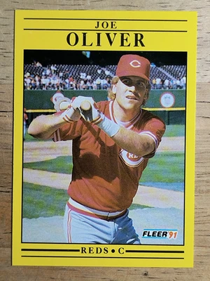 1991 Fleer #75 Joe Oliver - Image 1 of 2