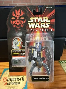 Figura Cardada Droide Destructor Star Wars Episodio I 1998 Hasbro Nueva en Caja - Imagen 1 de 2