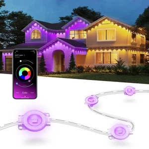 300ft Permanent Outdoor Lights for House, 2025 New Smart RGB Christmas Lights... - Picture 1 of 8
