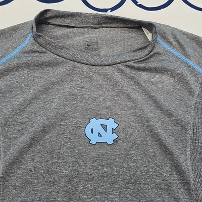 University Of North Carolina Men's Nike Dri-Fit Sleeveless Workout T-shirt Sz XL - Image 1 of 4