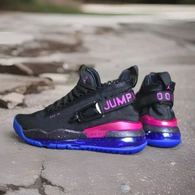 Nike Jordan Masculino TAM.12.5 Proto-Max 720 BQ6623-004 "Preto Violeta" Novo Sem Caixa - Imagem 1 de 4