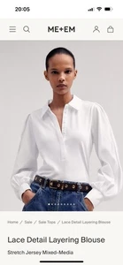 Me Em Blouse 16 New  - Picture 1 of 9