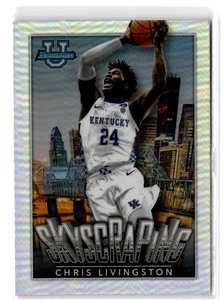 2022-23 Bowman University Chrome Chris Livingston #S-1 Skyscraping Wildcats - Picture 1 of 2