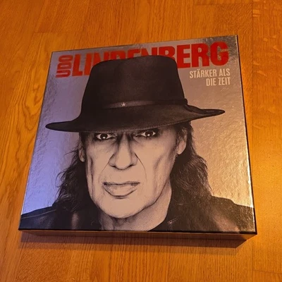 Udo Lindenberg: Stärker als die Zeit Box CD  DVD Buch Karten  - Bild 1 von 3