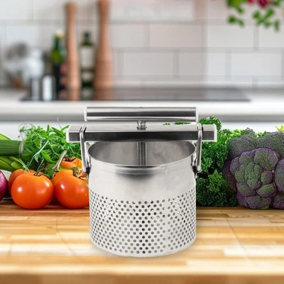 Spremiagrumi per verdure in acciaio inossidabile, 5,5x7 pollici, utensile da - Immagine 1 di 4