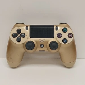 OEM Sony Gold Playstation 4 Wireless Controller DualShock CUH-ZCT2U Tested 030 - Picture 1 of 7