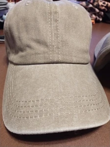 Herren Mütze Lift Down Classic Cotton Baseball Cap hellbraun verstellbarer Rücken Baumwolle - Bild 1 von 3