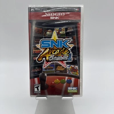 SNK Arcade Classics Vol. 1 (Sony PSP, 2008) New Factory Sealed Neo Geo - Image 1 of 4